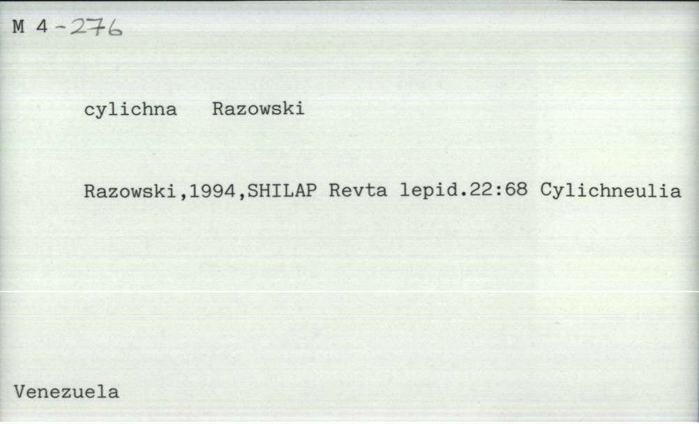 front of card
